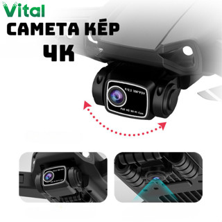 Flycam L900 PRO máy bay điều khiển từ xa camera 4K hình ảnh sắc nét dung lượng pin lớn định vị GPS bảo hành 12 tháng