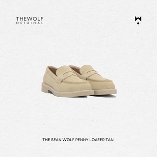 Giày Tây Lười Nam Nữ THE SEAN WOLF PENNY LOAFER - Màu Tan
