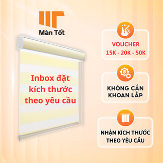 Rèm cửa phòng ngủ Màn Tốt, rèm cửa sổ chống nắng không cần khoan tường CN