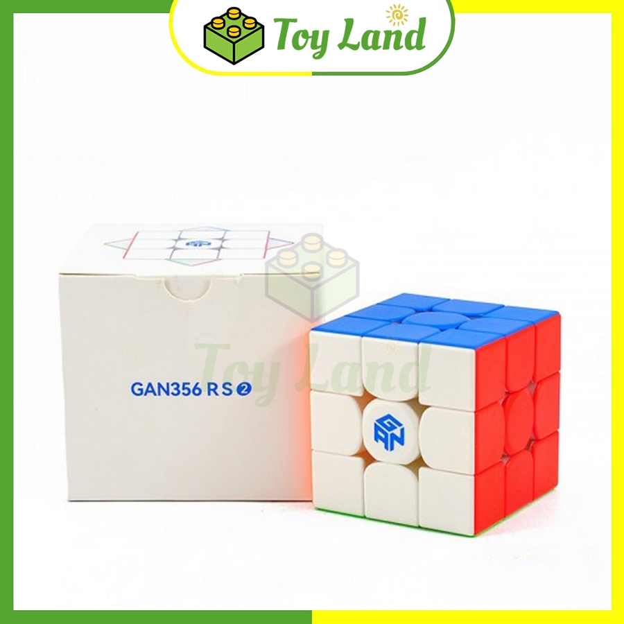 Rubik Gan 356 RS2 3x3 Stickerless Rubic Gan356 RS V2 Rubic 3 Tầng Cao Cấp 3x3x3 Đồ Chơi Trí Tuệ Trẻ Em