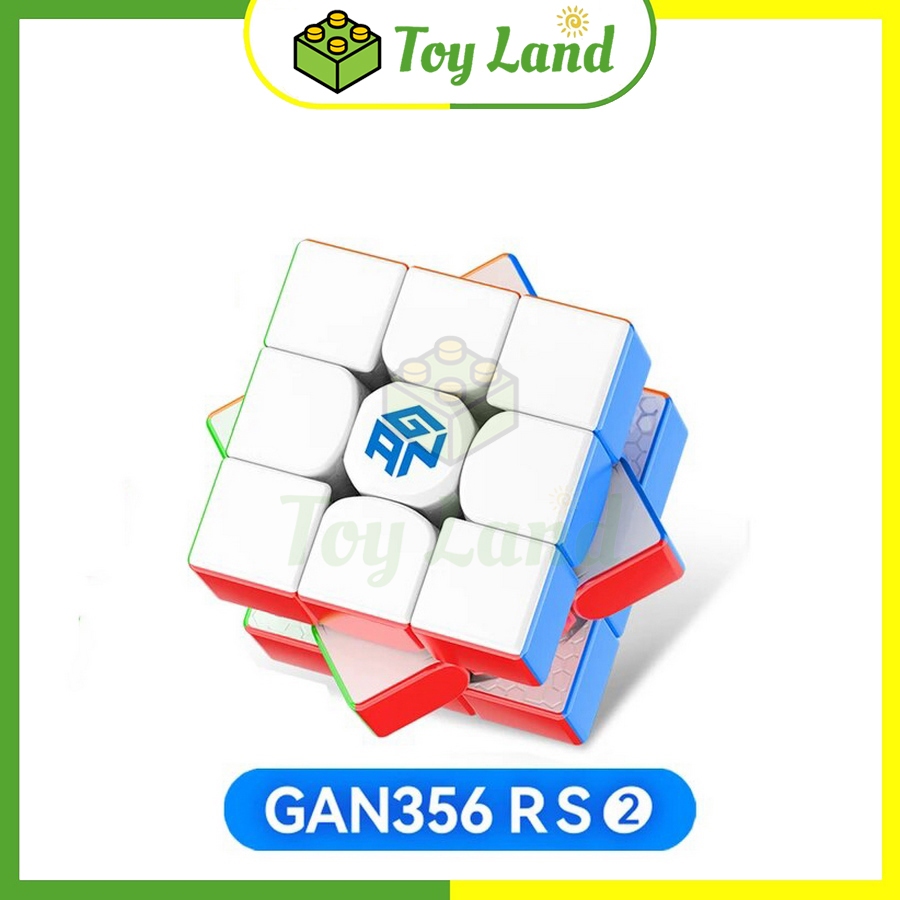 Rubik Gan 356 RS2 3x3 Stickerless Rubic Gan356 RS V2 Rubic 3 Tầng Cao Cấp 3x3x3 Đồ Chơi Trí Tuệ Trẻ Em