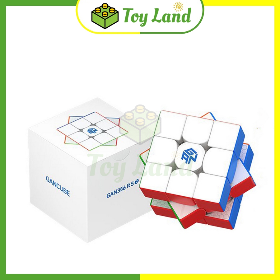 Rubik Gan 356 RS2 3x3 Stickerless Rubic Gan356 RS V2 Rubic 3 Tầng Cao Cấp 3x3x3 Đồ Chơi Trí Tuệ Trẻ Em