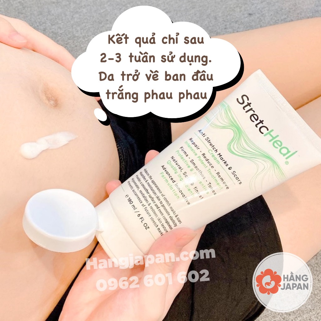 Kem Chống Rạn Da Tốt Nhất StretcHeal Chính Hãng Mỹ 180ml