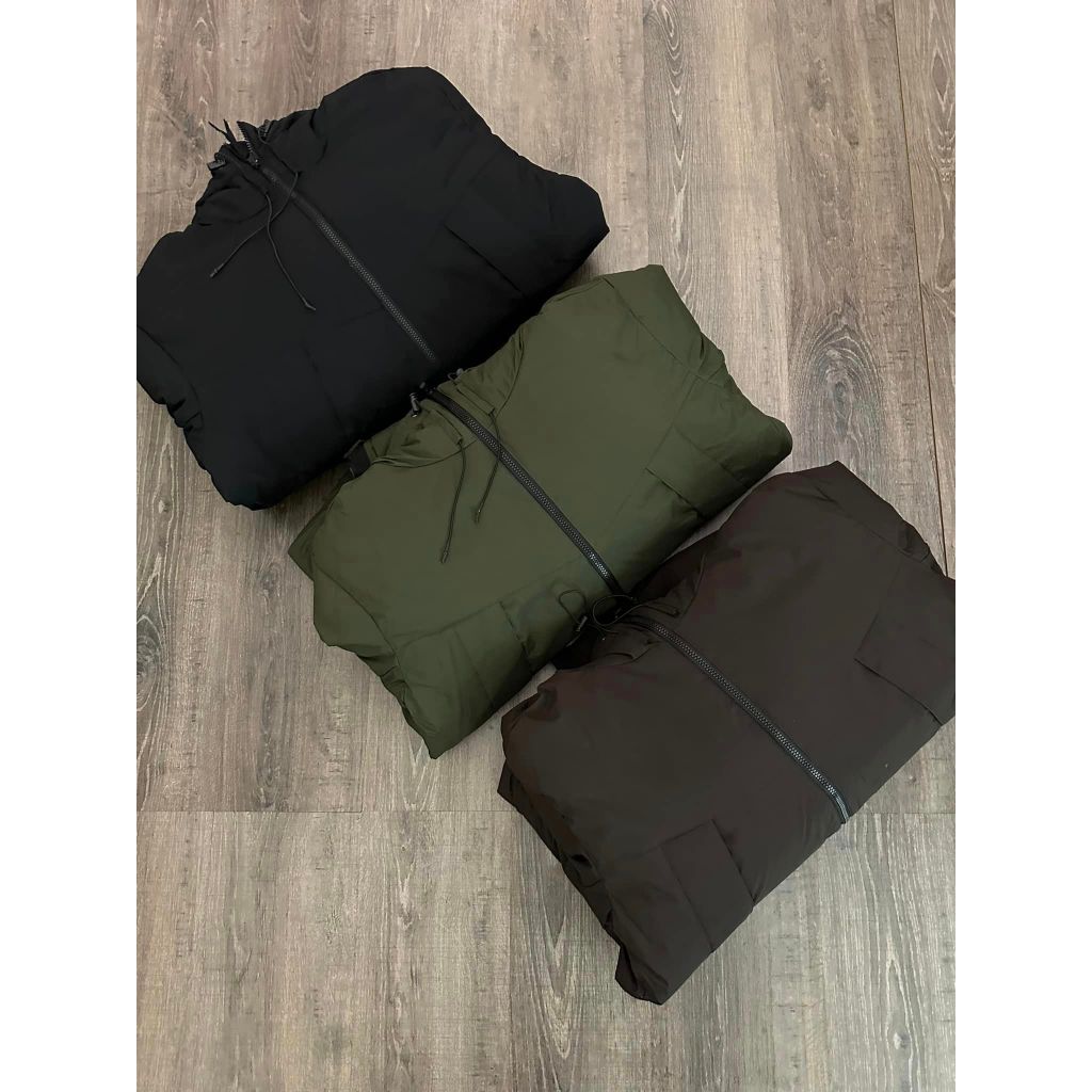 Áo phao rút chun nam gzj