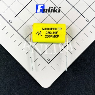 Tụ 2.2uf audiophiler 250v 225j màu vàng