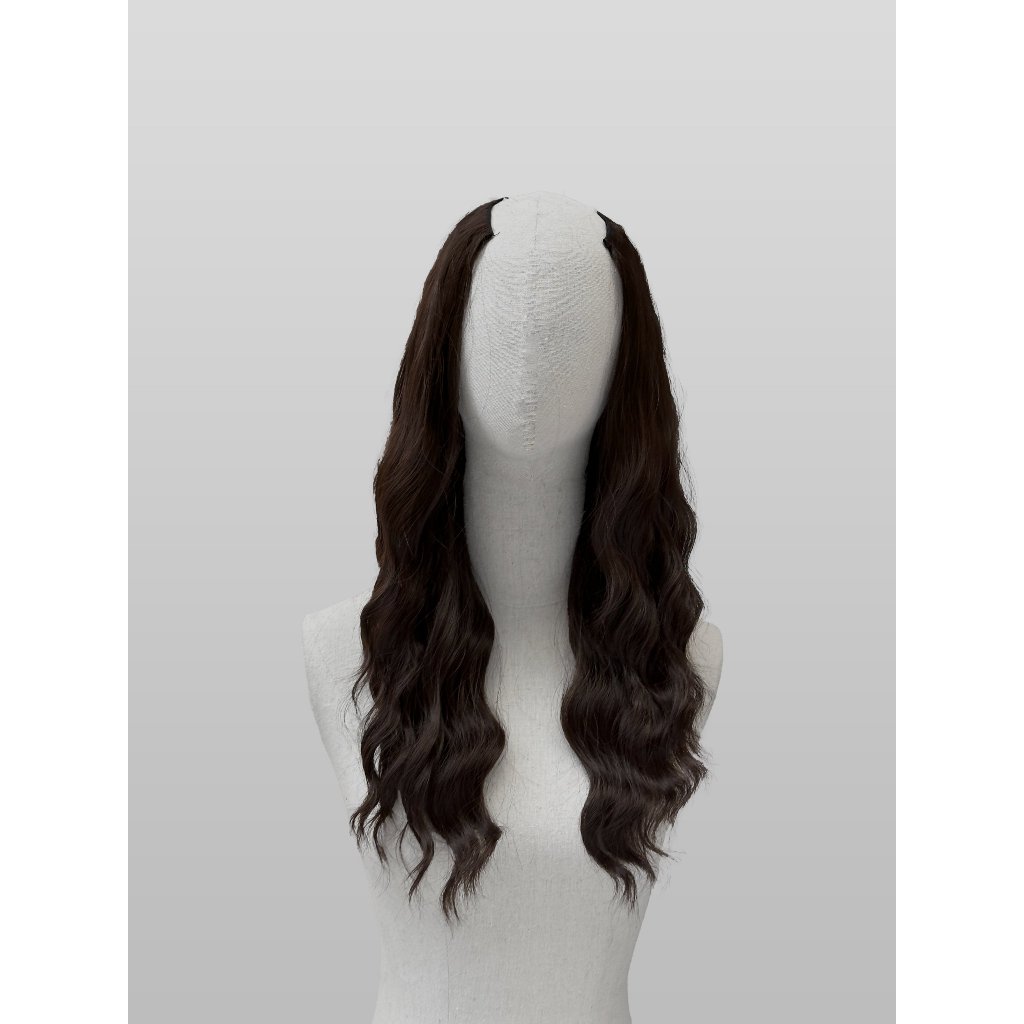 Tóc Kẹp U CAPELLI Xoăn Sóng Trục 60cm