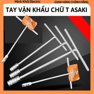 Tay vặn khẩu chữ T Asaki,tuýp chữ T Asaki,tay vặn chữ T,cần siết,điếu chữ T,tay khẩu vặn chữ T,cần chữ T,cờ lê chữ T,tay