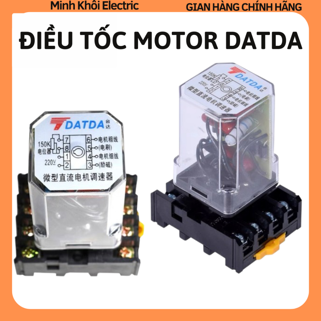 Điều tốc motor DATDA 1 pha 220v,rơ le điều tốc motor 1 pha Datda,điều tốc 1 pha DATDA,điều tốc máy hàn, điều tốc máy co
