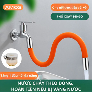 Ống nối vòi nước linh hoạt xoay 720 theo mọi hướng, nước chảy thành dòng, vòi nước dài 20/30/50cm tặng kèm nối đa năng
