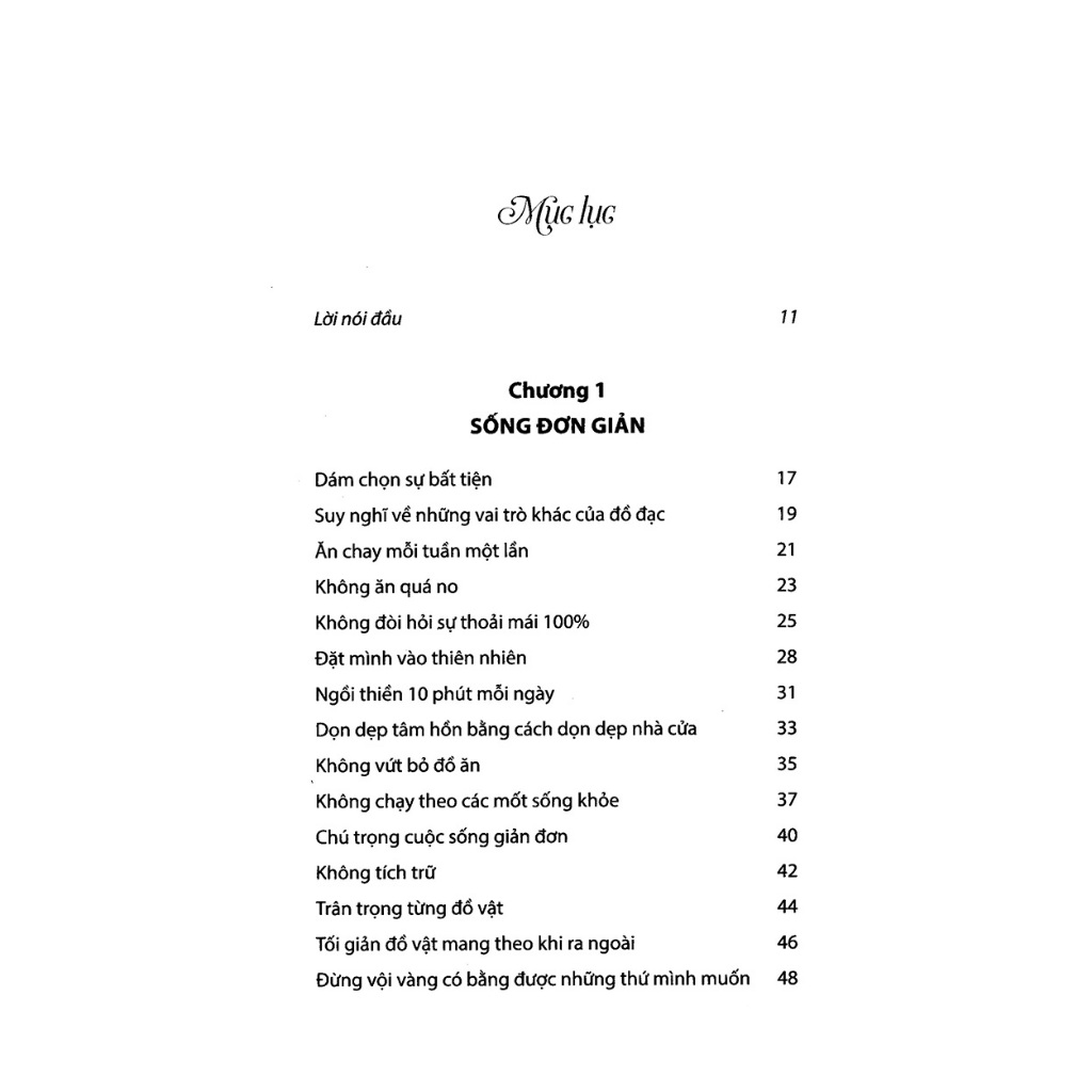 Sách - Sống Đơn Giản Cho Mình Thanh Thản
