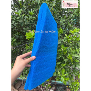 Bông gòn Lọc  Xanh 30 x 90- Vật liệu lọc - Dùng hồ cá