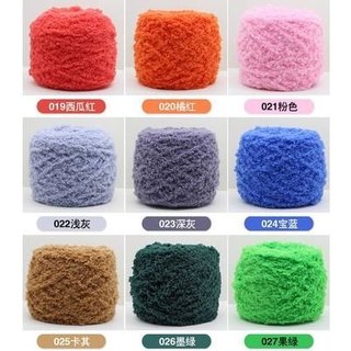 Len Bông xù cuộn 100g
