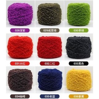 Len Bông xù cuộn 100g