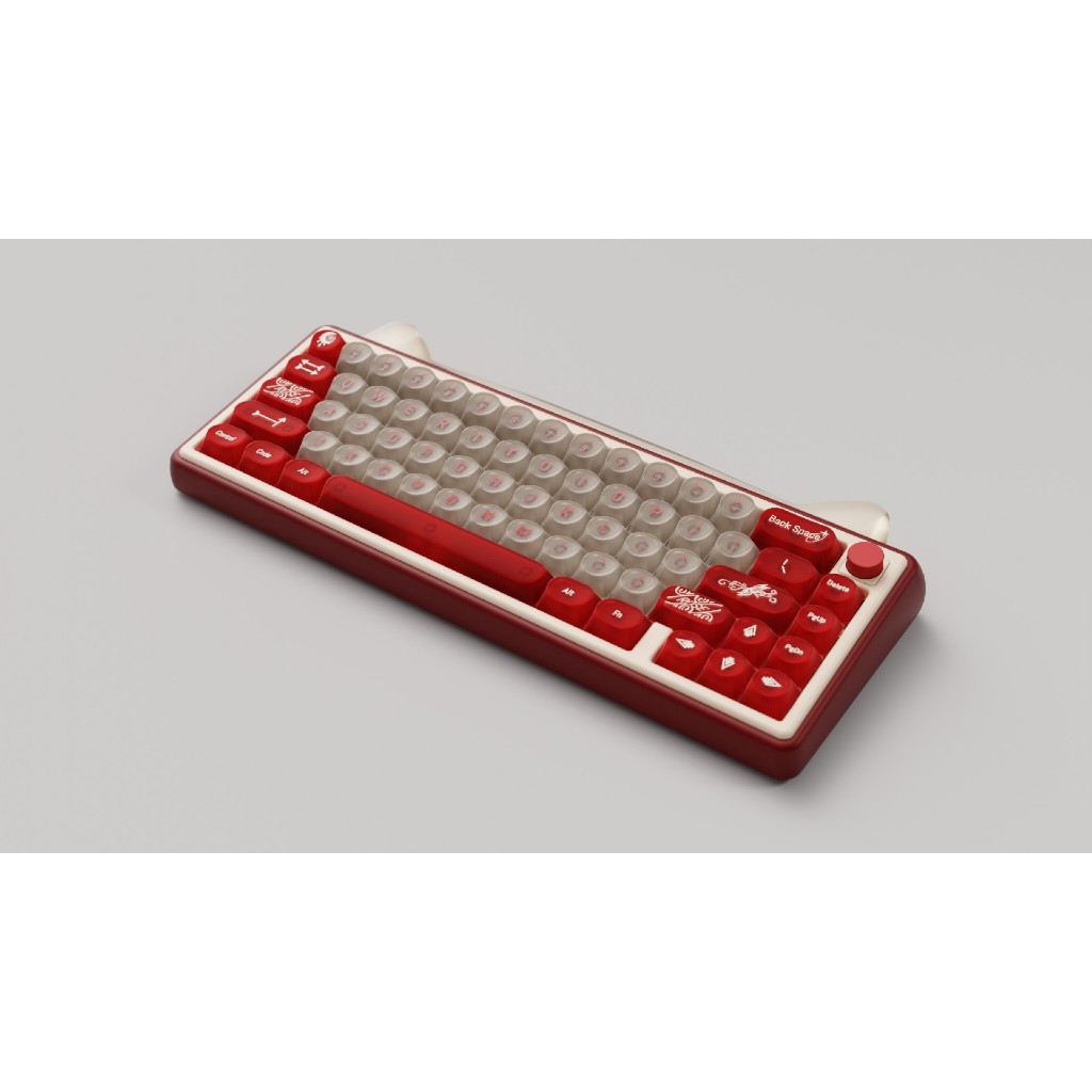 Bàn phím cơ Paw65 | Nhôm CNC | Mạch Xuôi | 3 Modes