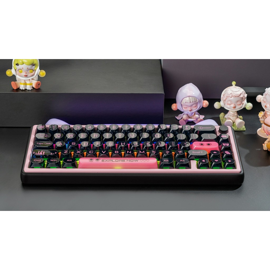 Bàn phím cơ Paw65 | Nhôm CNC | Mạch Xuôi | 3 Modes