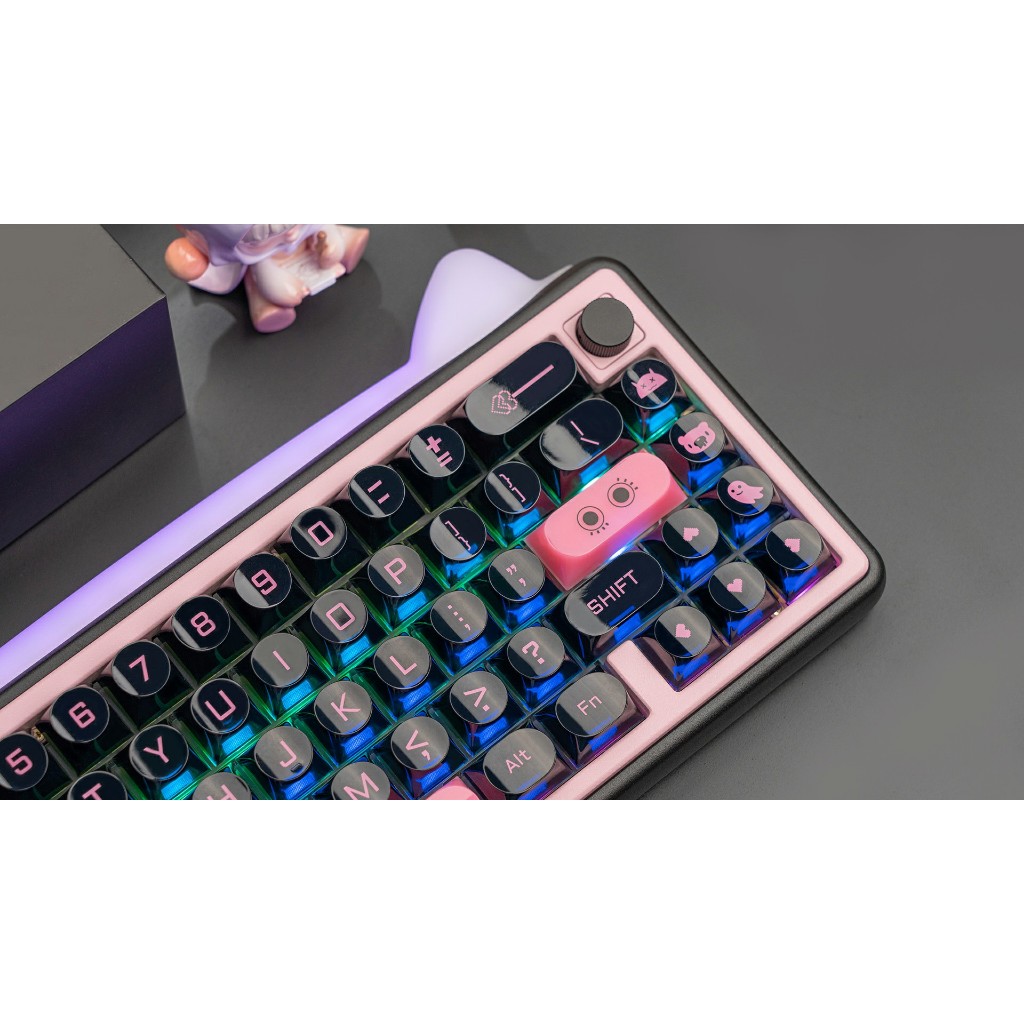 Bàn phím cơ Paw65 | Nhôm CNC | Mạch Xuôi | 3 Modes