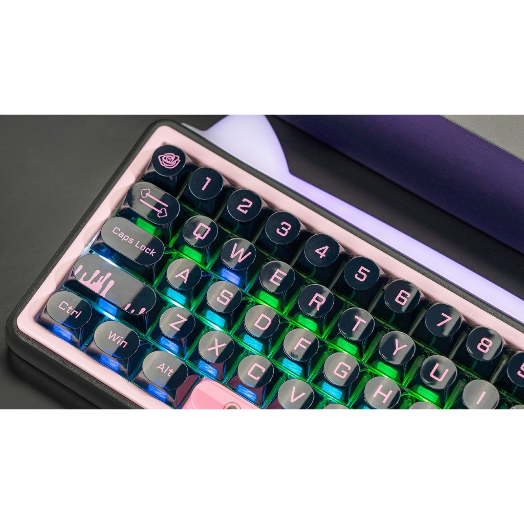 Bàn phím cơ Paw65 | Nhôm CNC | Mạch Xuôi | 3 Modes