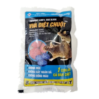 Diệt chuột - hiệu vua diệt chuột - gói 20 viên