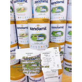 Sữa kendamil dê đạm a2 số 1, 2 ,3 - hộp 800g