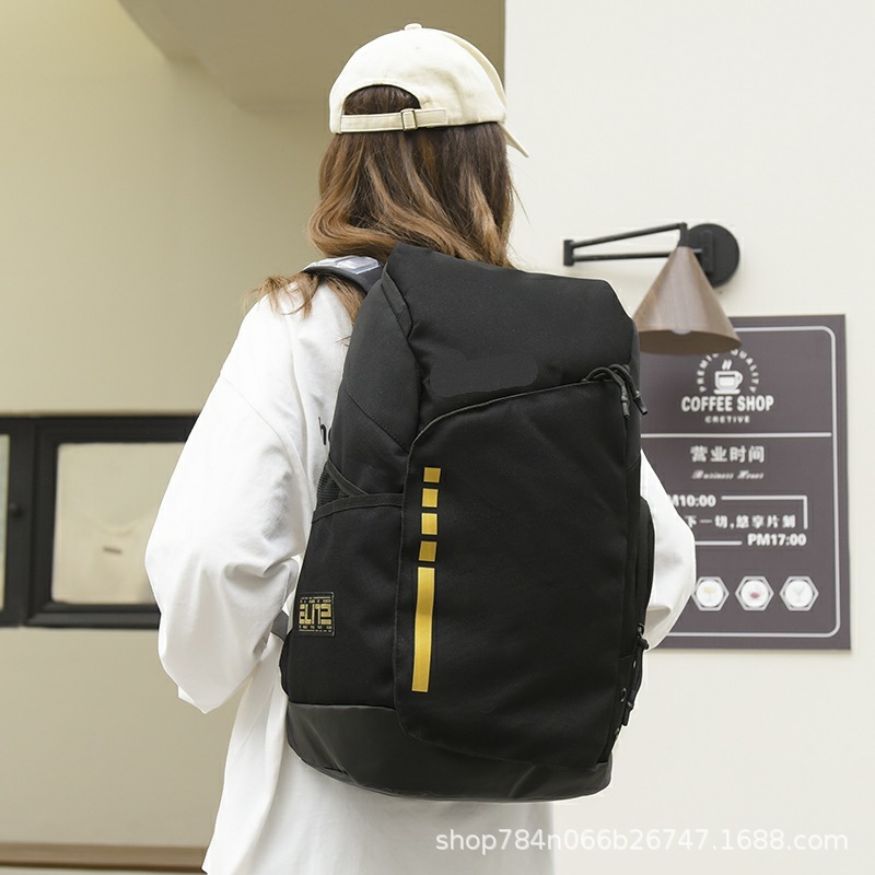 Balo bóng rổ NK usa airmax màu đen có kèm đệm khí