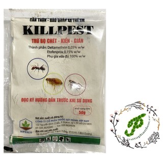 Killpest - trừ bọ chét, kiến, gián - #078b# 50g