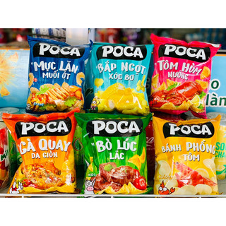 Combo 10gói snack Poca 30g(mix đủ mùi)