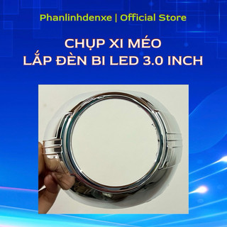 Chụp xi méo lắp đèn bi led 3.0 inch