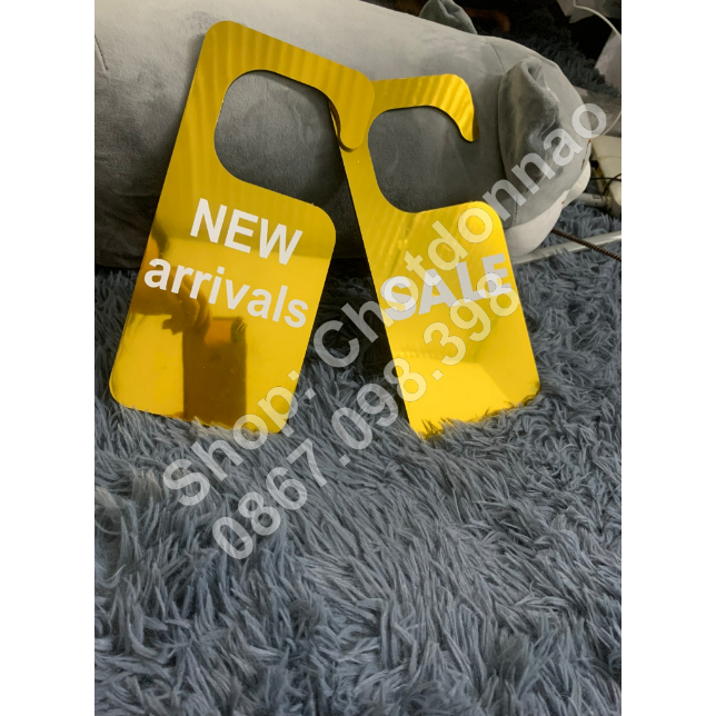 SẴN Thẻ treo quần áo NEW ARRIVALS , SALE tag treo độc lạ Chotdonnaoo