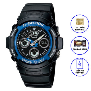Đồng hồ casio nam dây nhựa gshock aw-591-2adr chính hãng