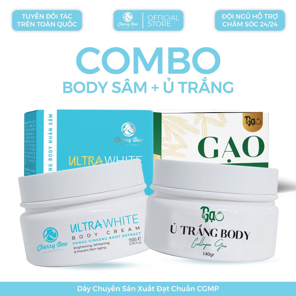 Kem body trắng da Siêu trắng Không lộ vân kem Siêu thấm trong 5 giây Body Ultra White