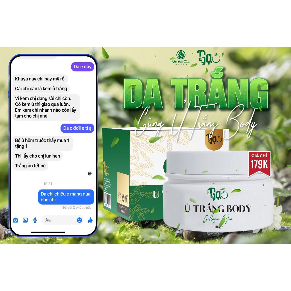 Kem body trắng da Siêu trắng Không lộ vân kem Siêu thấm trong 5 giây Body Ultra White