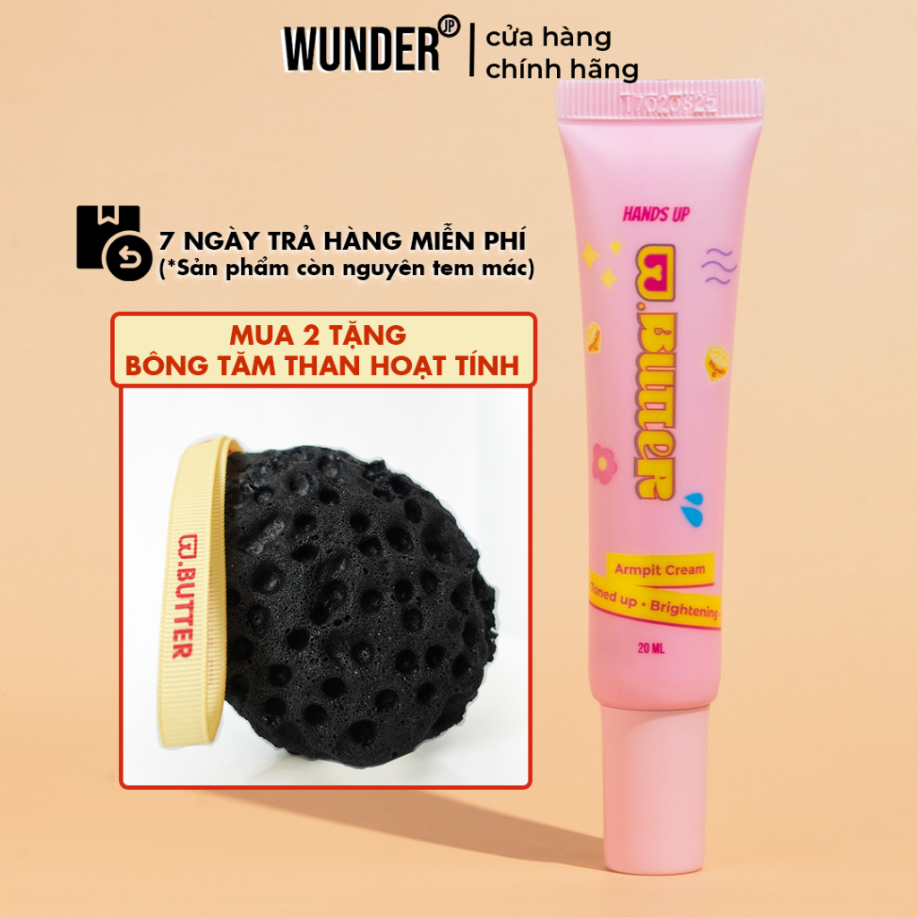 (KEM CHE THÂM NÁCH) Kem nách / Kem nâng tông, khử mùi và dưỡng sáng vùng nách Bbutter Armpit cream