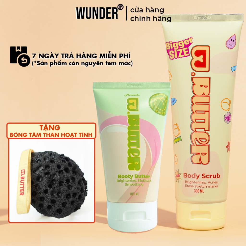 Combo dưỡng (Vòng3) mông mịn màng B.butter