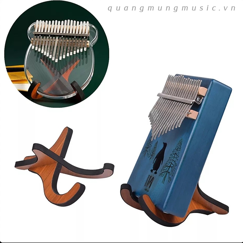 Giá Đỡ Bằng Gỗ Để Đàn Guitar - Ukulele - Violin - Kalimba tiện dụng - Chân Gỗ Kê Đàn