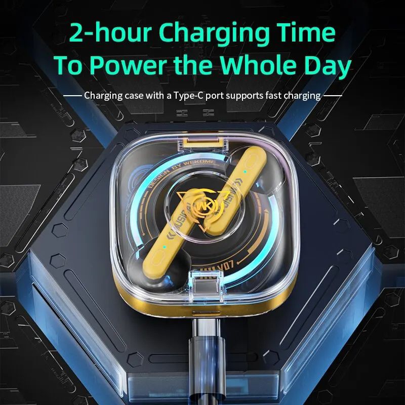 Tai Nghe Bluetooth V5.3 WEKOME V07