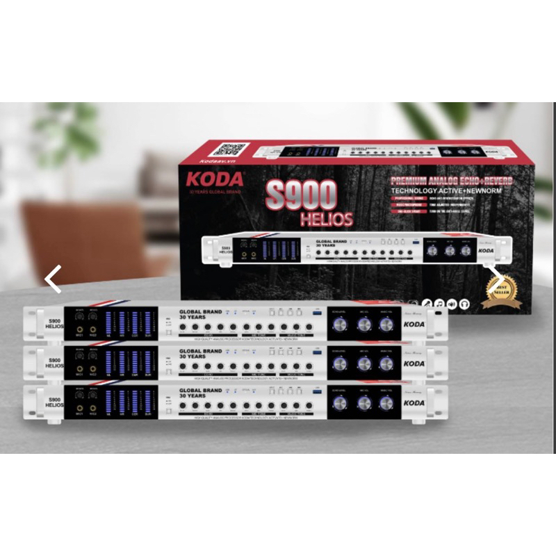Vang Cơ Koda S900 Helios, Vang Cơ Karaoke Giá Rẻ, Chống Hú Micro, Echo Delay Hát Hay, Kết Nối Bluetooth