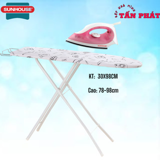 Bàn ủi quần áo dạng đứng - cầu là quần áo kèm bản ủi khô sunhouse