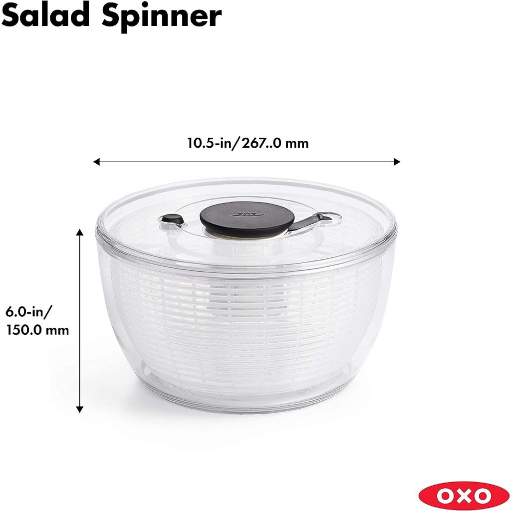 RỔ QUAY RAU OXO SALAD SPINER 6L