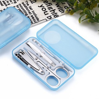 Bộ bấm móng tay 4 món mini - đồ làm móng tay tại nhà - tizz