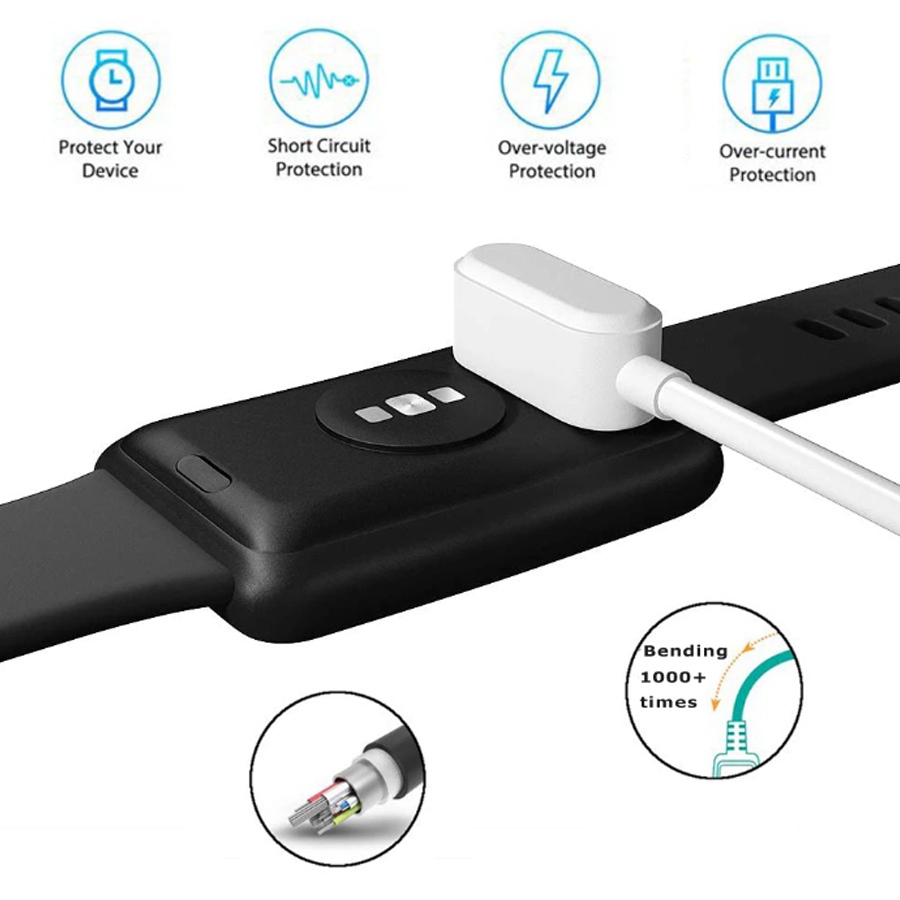 Sạc cho đồng hồ Huawei Band 6 - 7 - 8/ Huawei Band Fit 1/2 | Bảo hành 3 tháng | Hàng có sẵn giao toàn quốc