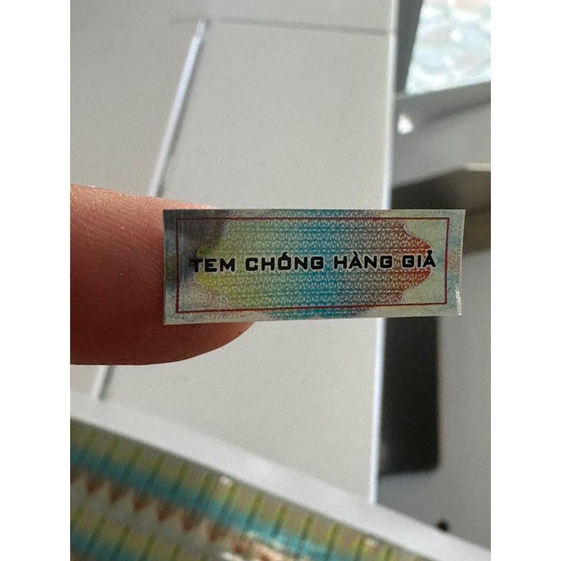 210 tem niêm phong Decal xi bạc vỡ