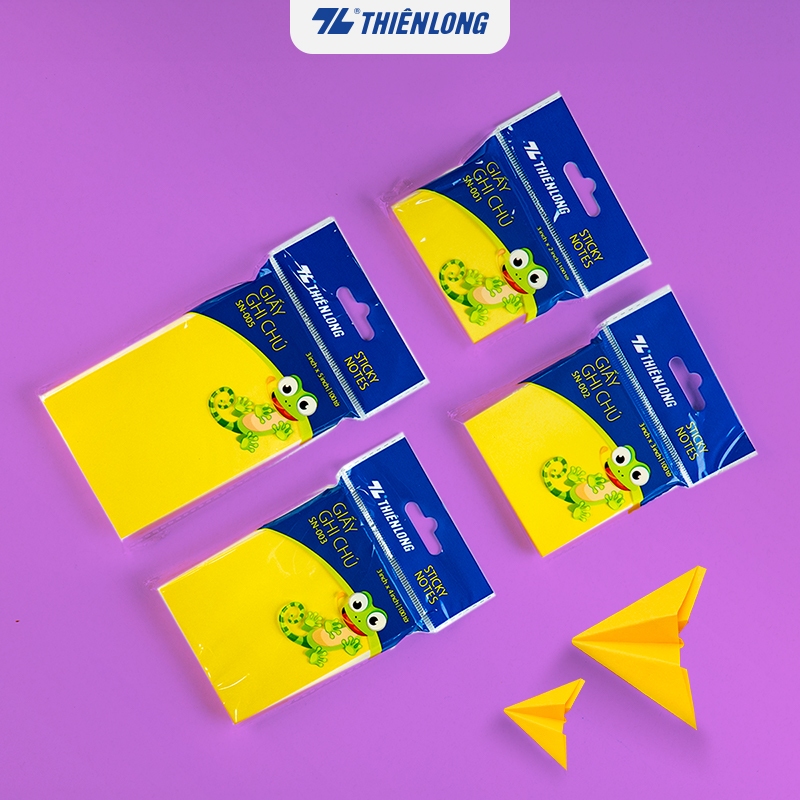 COMBO 10 xấp Giấy ghi chú Pastel Thiên Long