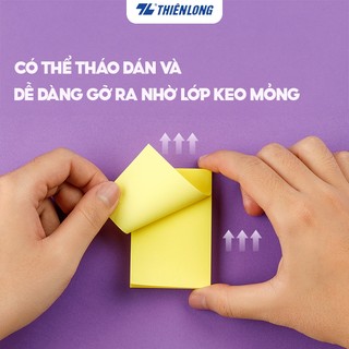 COMBO 10 xấp Giấy ghi chú Pastel Thiên Long