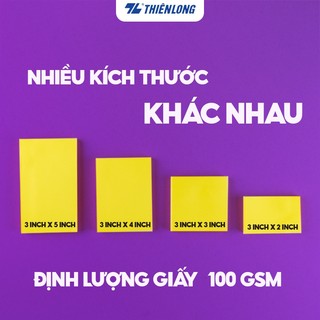 COMBO 10 xấp Giấy ghi chú Pastel Thiên Long
