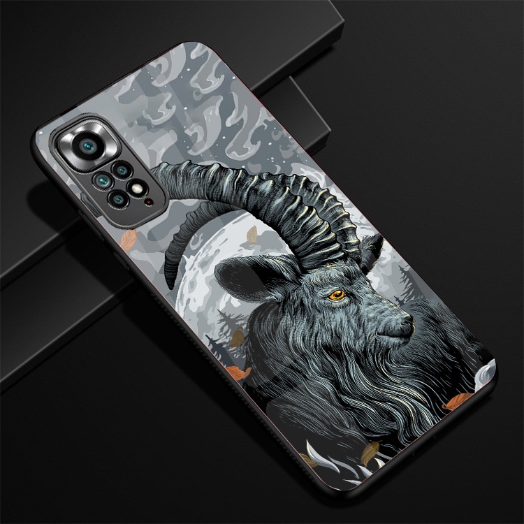 Ốp Lưng XIAOMI REDMI NOTE 11S, NOTE 11 4G, NOTE 11 5G , NOTE 11 PRO, 5G Mặt lưng kính,thiết kế độc quyền 12 con giáp