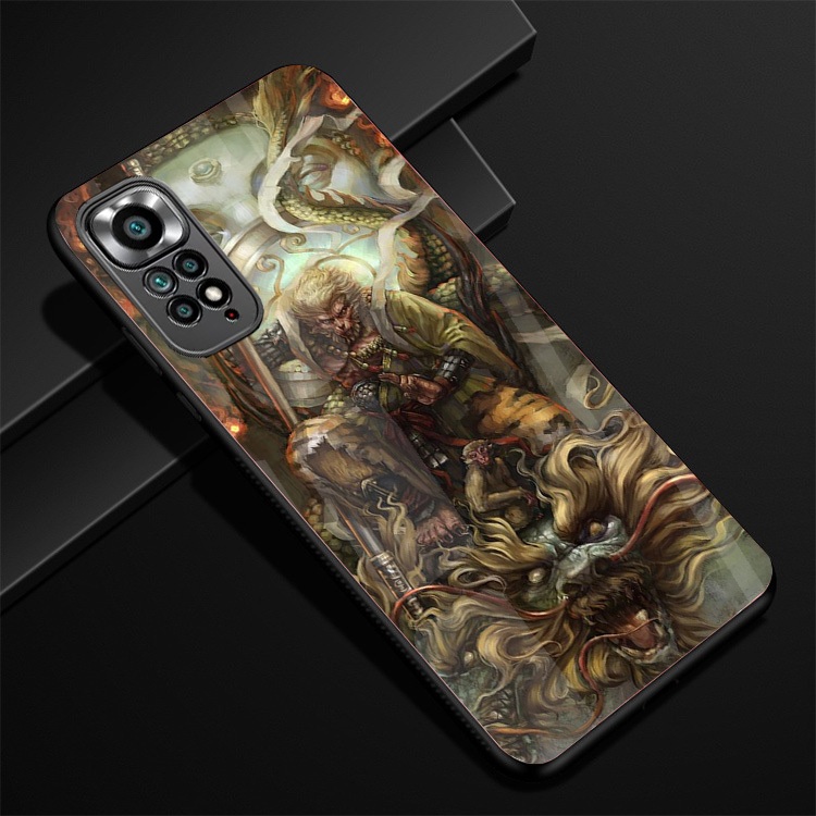 Ốp Lưng XIAOMI REDMI NOTE 11S, NOTE 11 4G, NOTE 11 5G , NOTE 11 PRO, 5G Mặt lưng kính,thiết kế độc quyền 12 con giáp