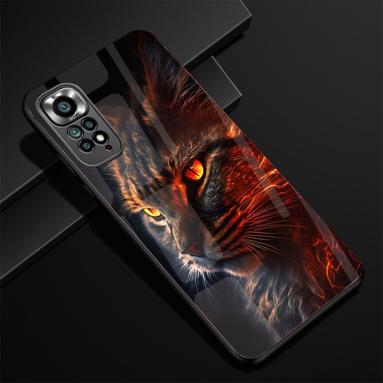 Ốp Lưng XIAOMI REDMI NOTE 11S, NOTE 11 4G, NOTE 11 5G , NOTE 11 PRO, 5G Mặt lưng kính,thiết kế độc quyền 12 con giáp