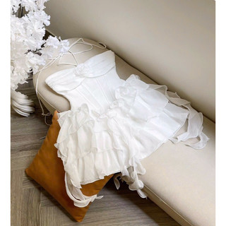 Đầm tapta phối nơ