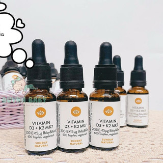Vitamin d3k2 mk7 sunday natural 20ml