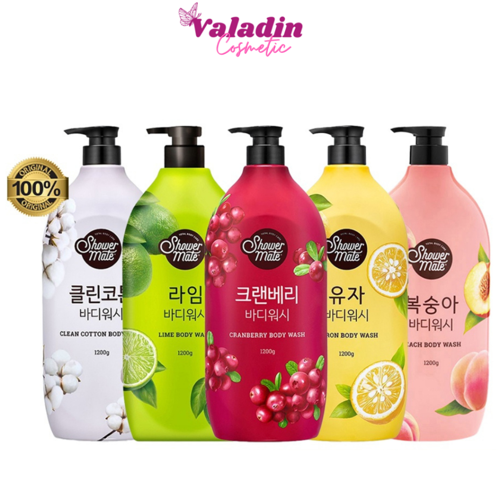 Sữa Tắm Aekyung Showermate Hàn Quốc Dưỡng Ẩm, Làm Mềm Da, Giảm Căng Thẳng Mệt Mỏi, Giảm Quá Trình Lã